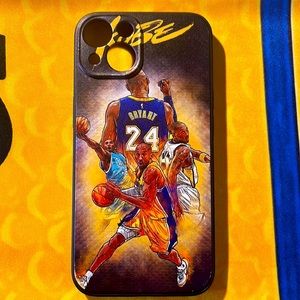Kobe Bryant NBA Lakers Basketball iPhone 13 Pro Max Silicone Protective Case NWT